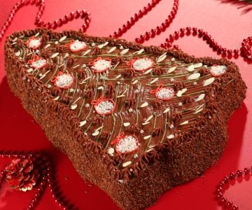 Bolo de árvore de Natal