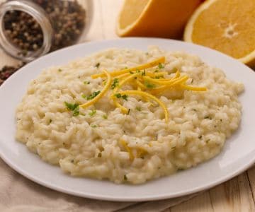 Risotto all'arancia
