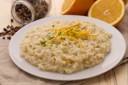 Risotto all'arancia