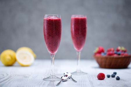 Sorbetto ai frutti rossi