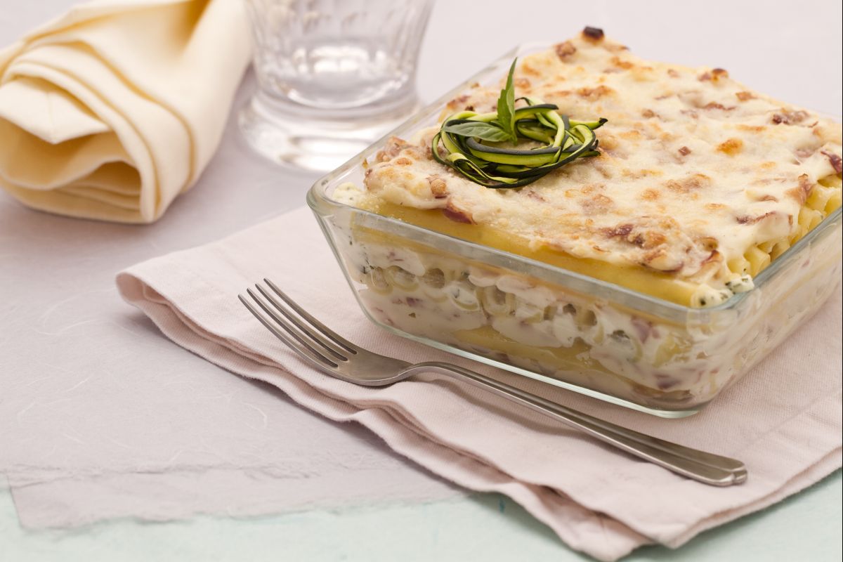 Torre de ziti recheados