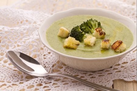 Creme de brócolis