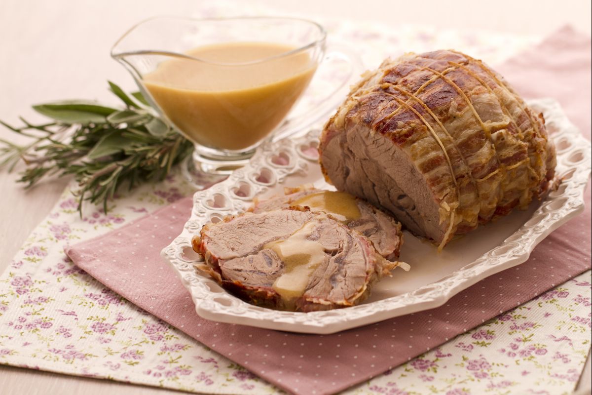 Assado ao creme de leite