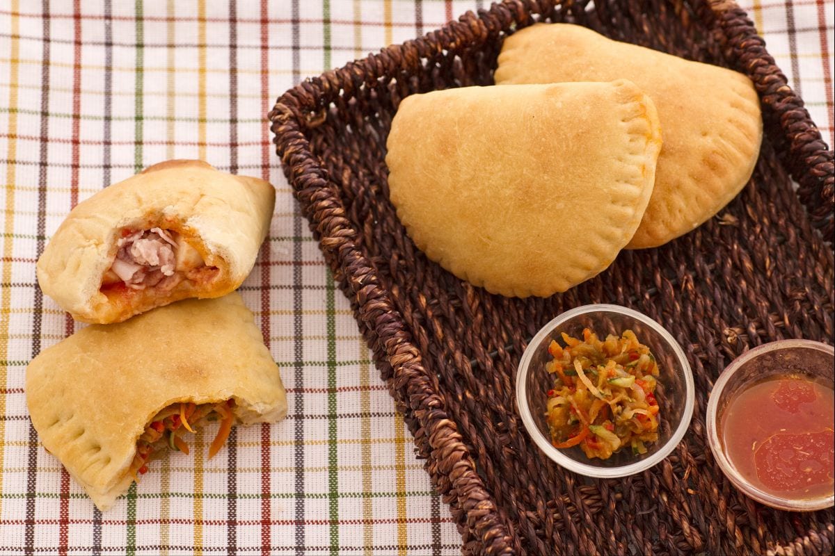 Mini calzoni al forno