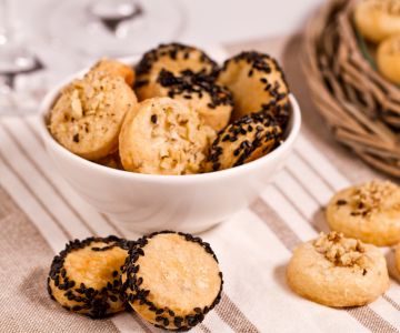 Biscoitos de gorgonzola