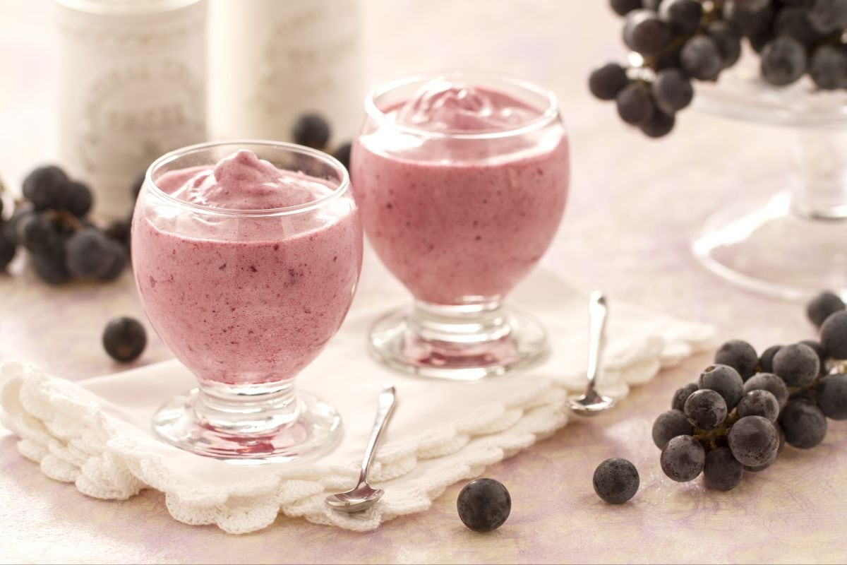 Sorbete de uva Isabel