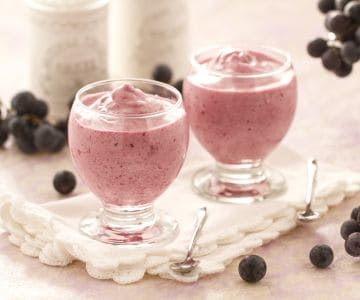 Sorbete de uva Isabel