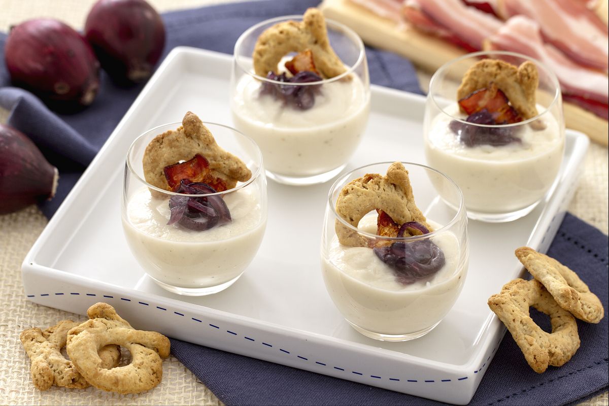 Crema di cavolfiore con torcello