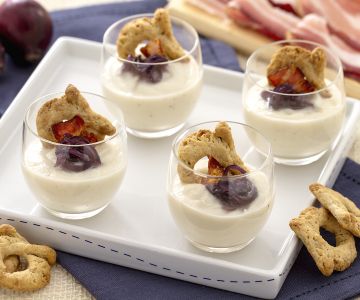 Crema di cavolfiore con torcello