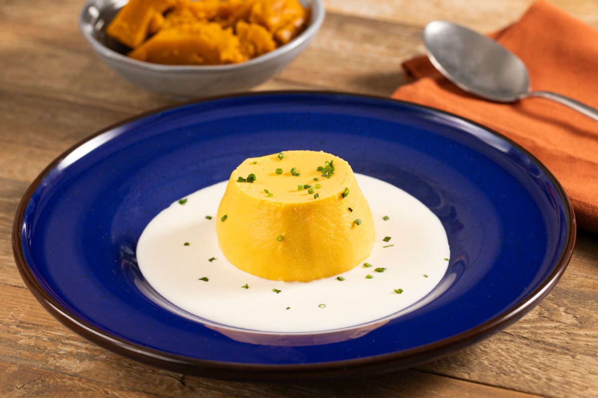 Flan de abóbora