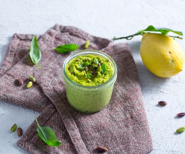 Pesto de pistache