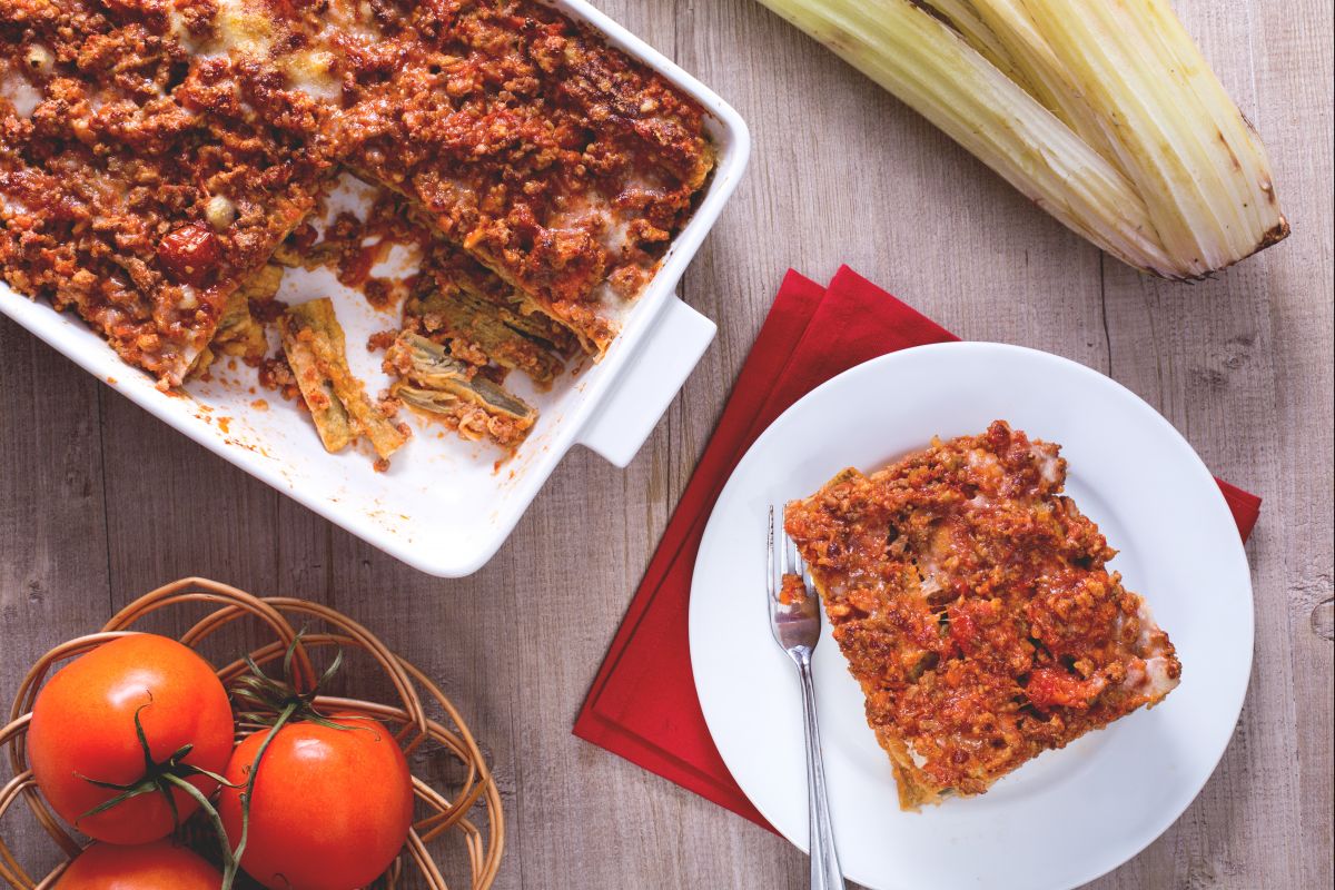 Parmigiana de cardos