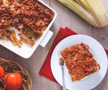 Parmigiana de cardos