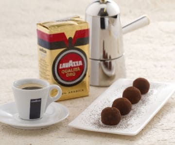 Trufas de café e cardamomo
