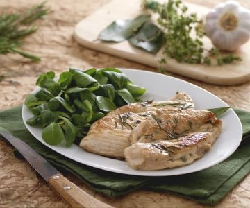 Peito de frango ao vinagre balsâmico