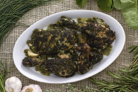 Frango ao verde