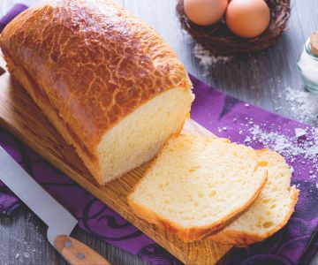 Pão brioche salgado