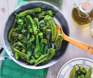 Friggitelli na frigideira