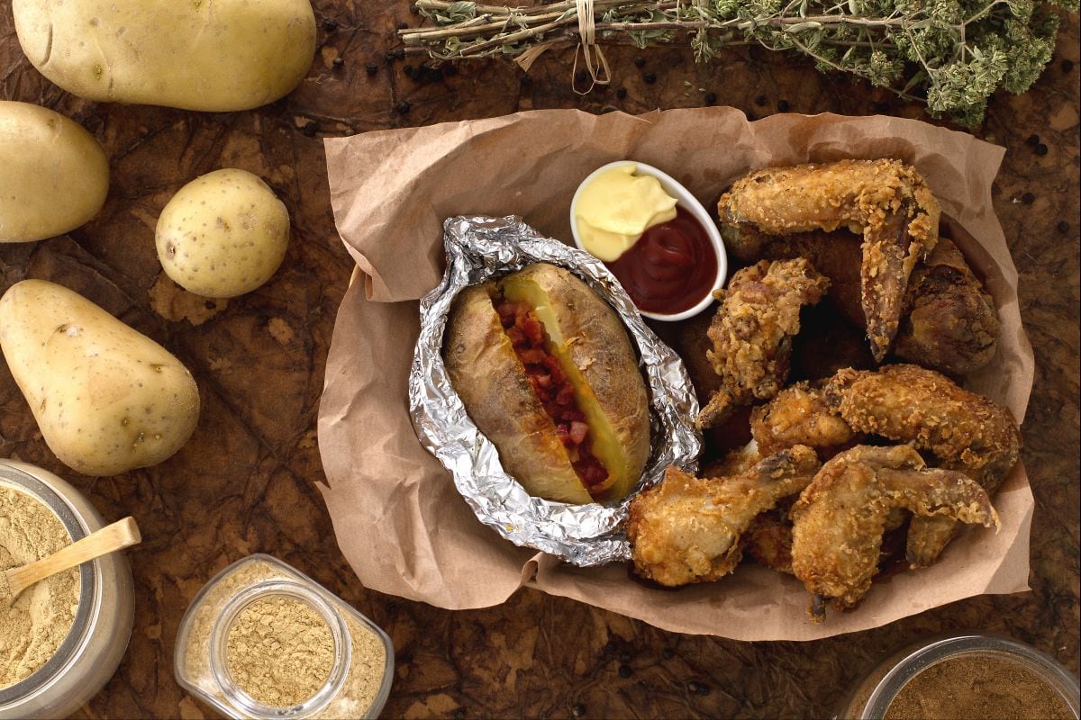 Frango frito americano