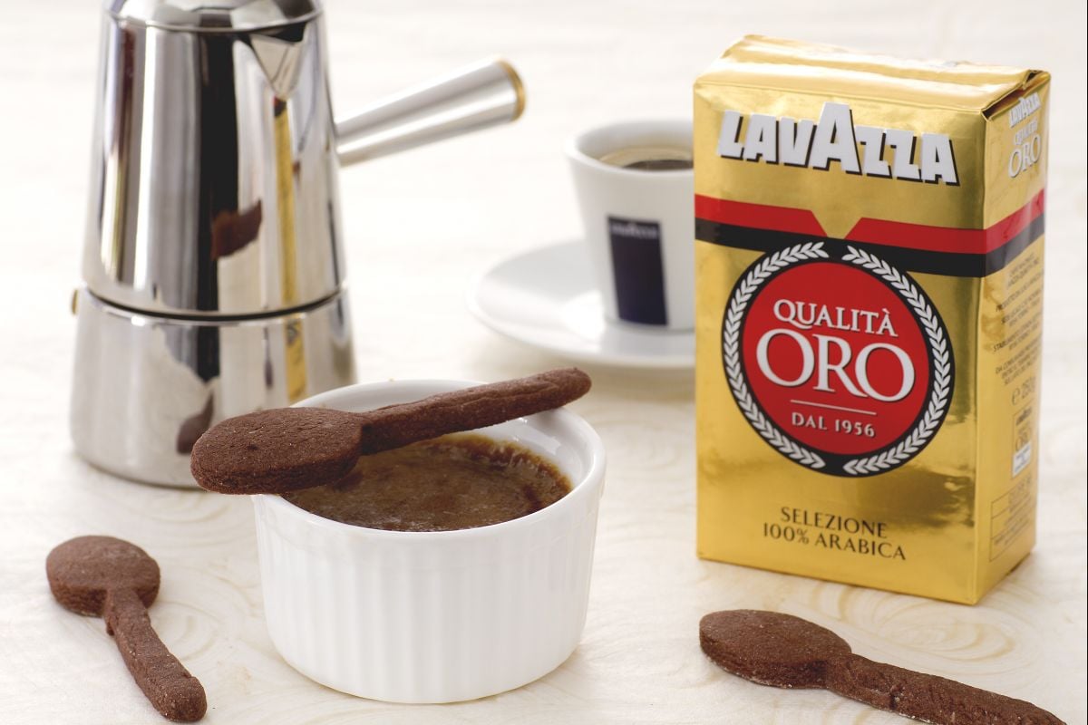 Creme catalão de café e cardamomo