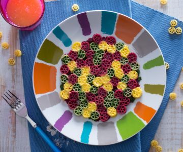 Rodas multicoloridas