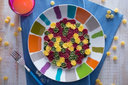 Rodas multicoloridas