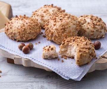 Pãezinhos de avelã