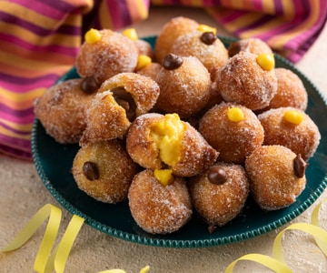 Zeppole alle due creme