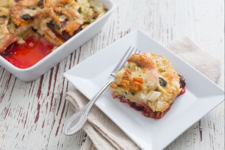 Parmigiana de vegetais de inverno
