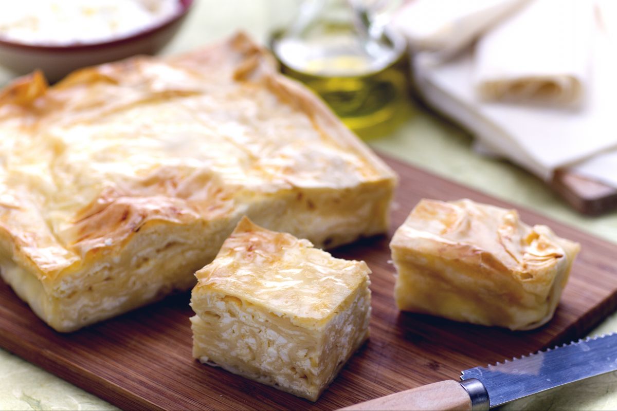 Burek de queijo