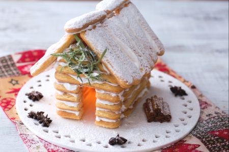 Cabana de biscoitos champagne