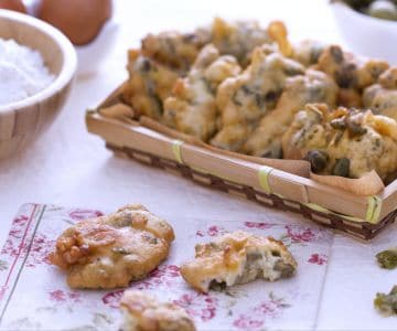Fritadas de alcaparras