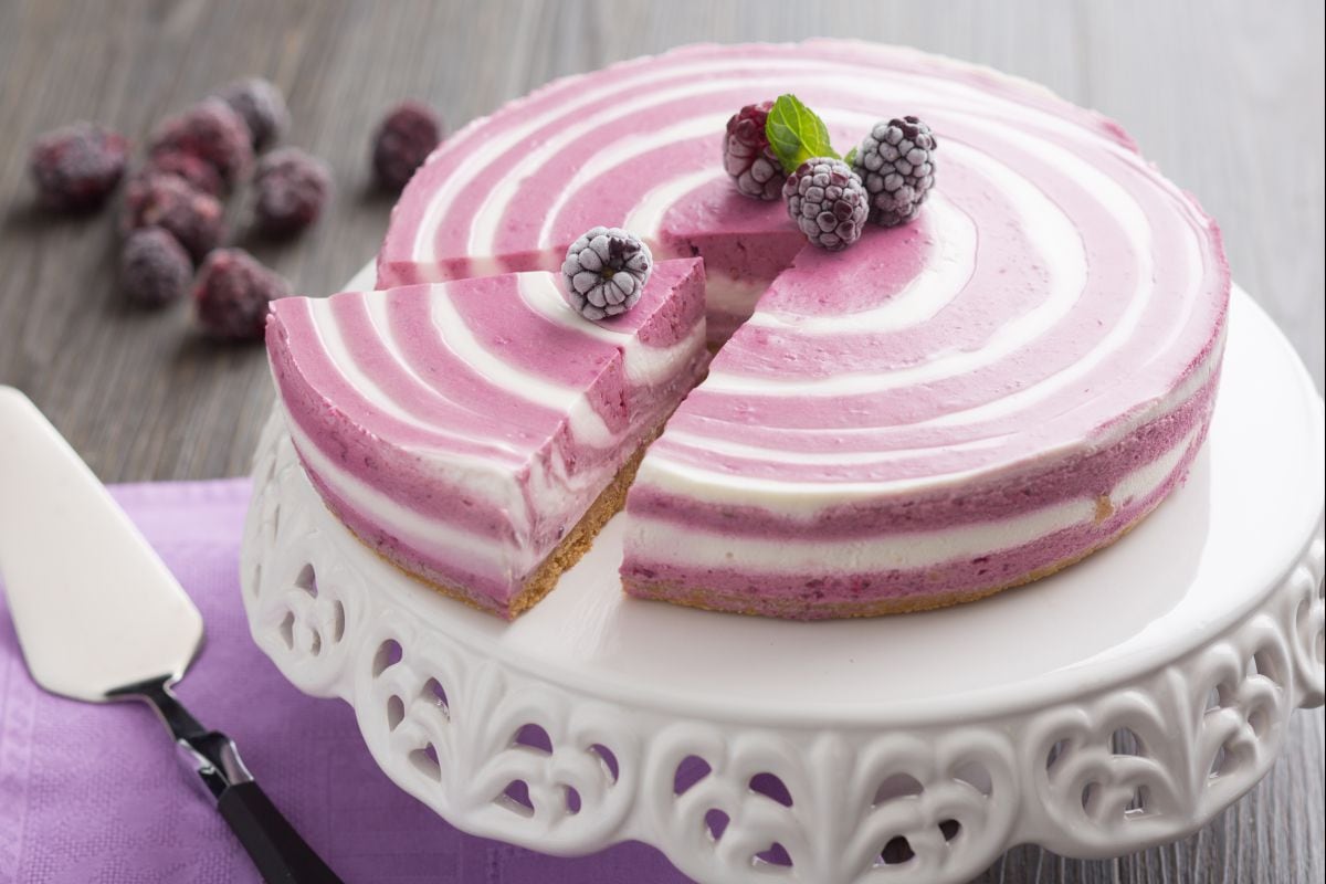 Cheesecake zebrata