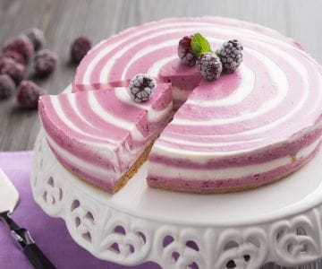 Cheesecake zebrata