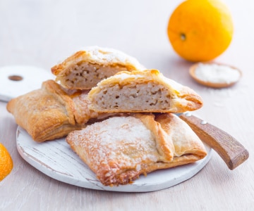 Folhados doces de arroz