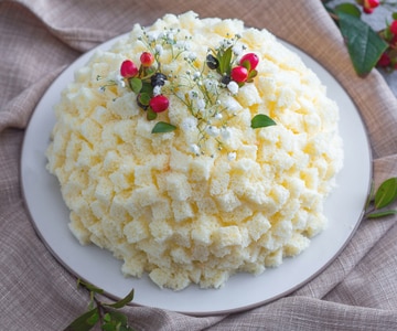 Torta mimosa sem glúten