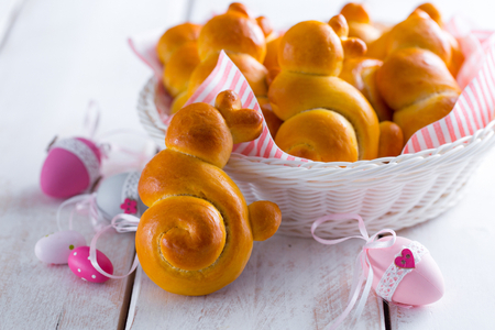 Coelhinhos de pão brioche