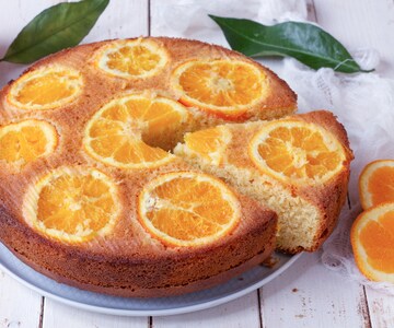 Torta rovesciada de laranja