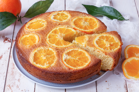 Torta rovesciada de laranja