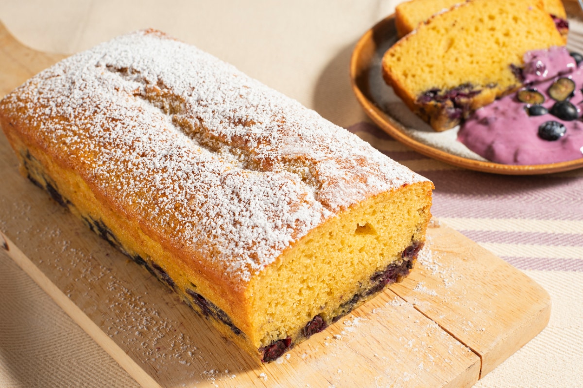 Quatro quartos com iogurte