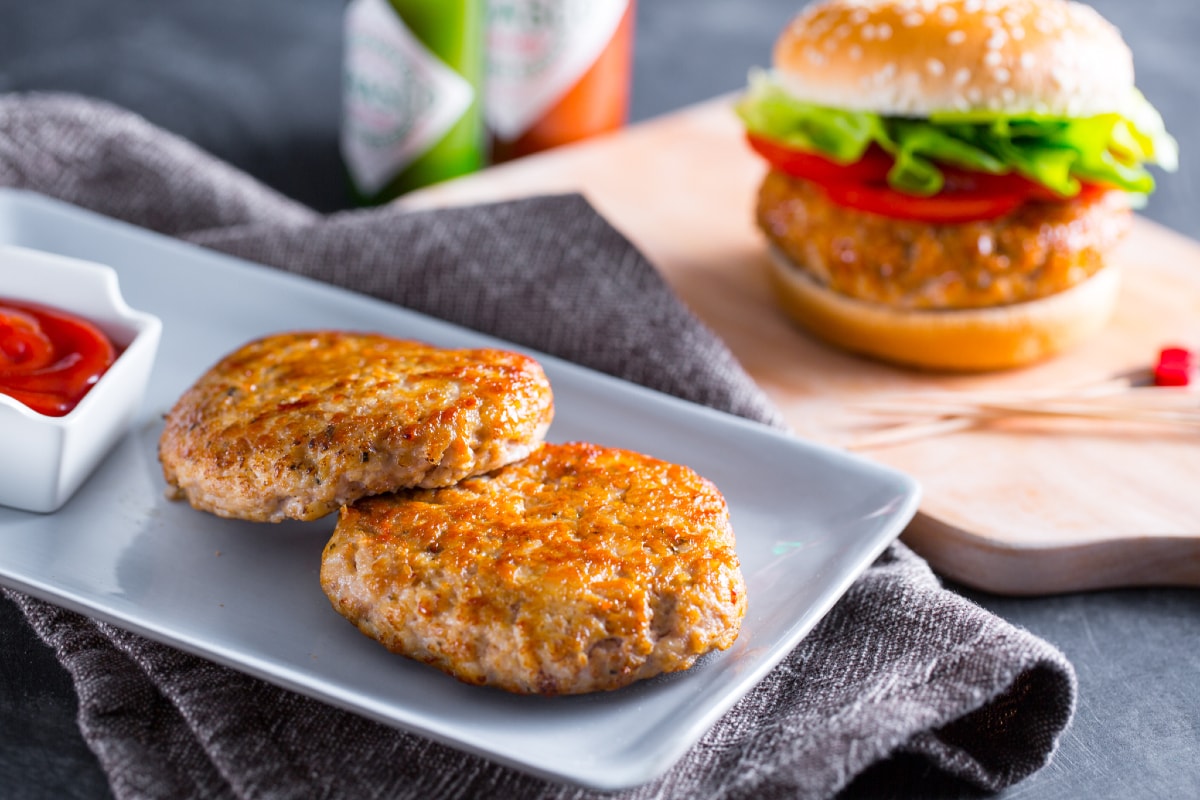 Hambúrguer de frango