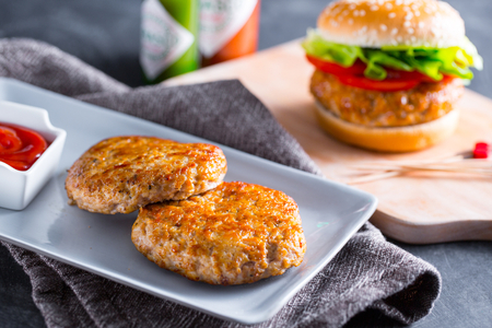 Hambúrguer de frango