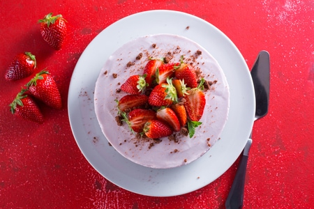 Cheesecake de morango