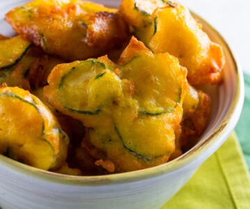 Nuvens de abobrinha e pecorino