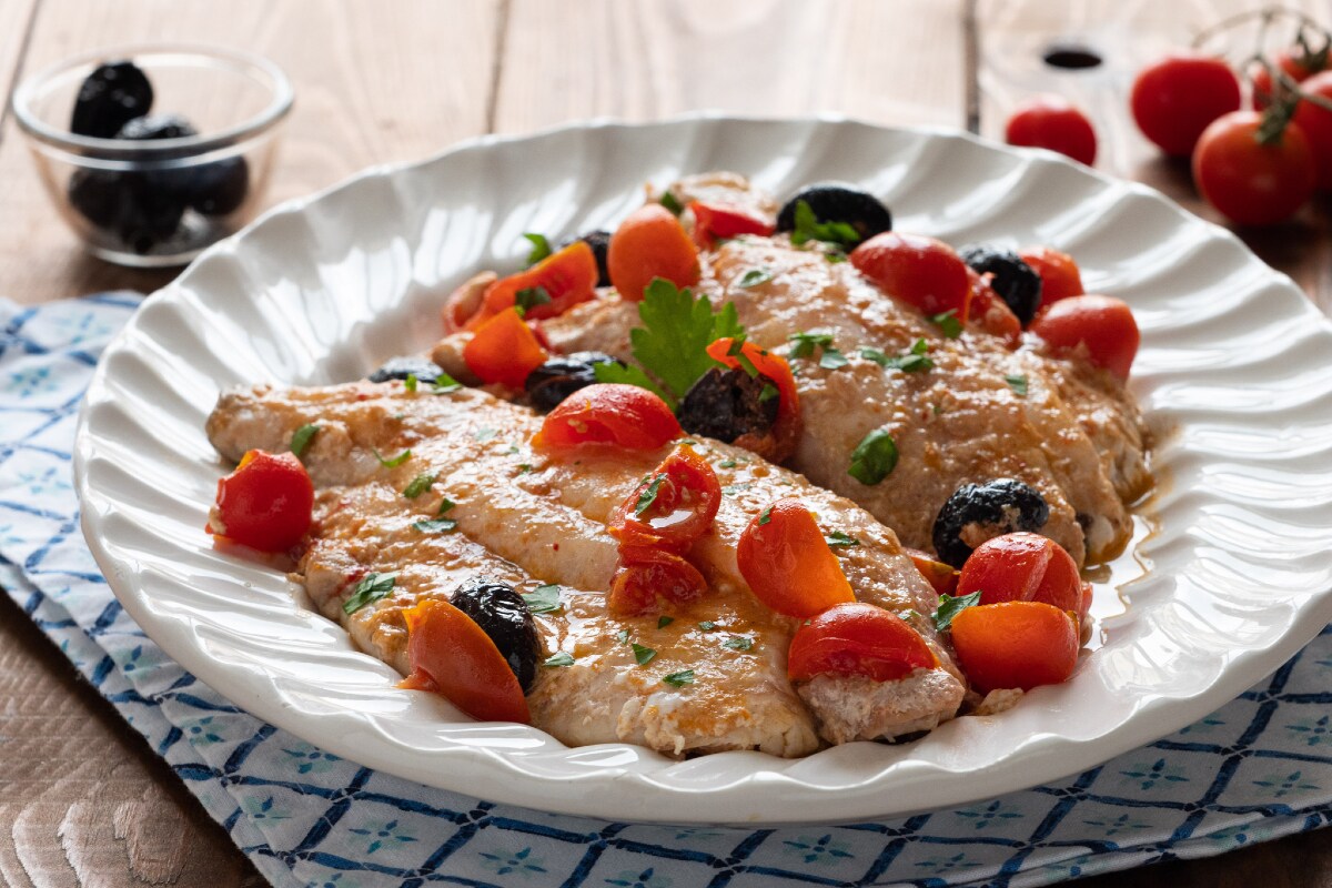 Peixe São Pedro na frigideira