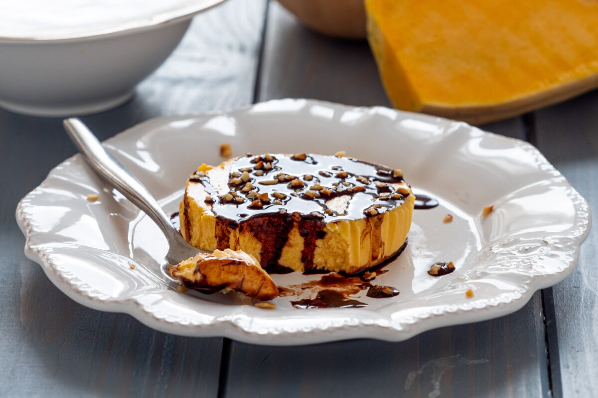 Panna cotta de abóbora