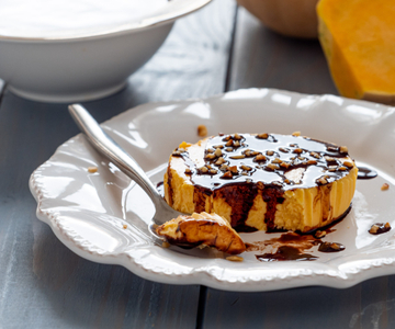 Panna cotta de abóbora