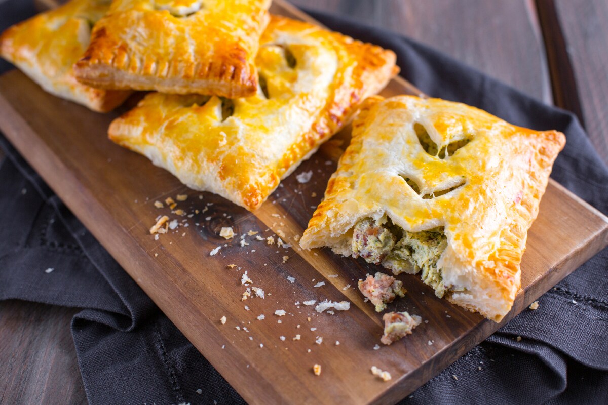 Fagottini de brócolis e ricota