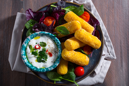 Bolinho de batata assado