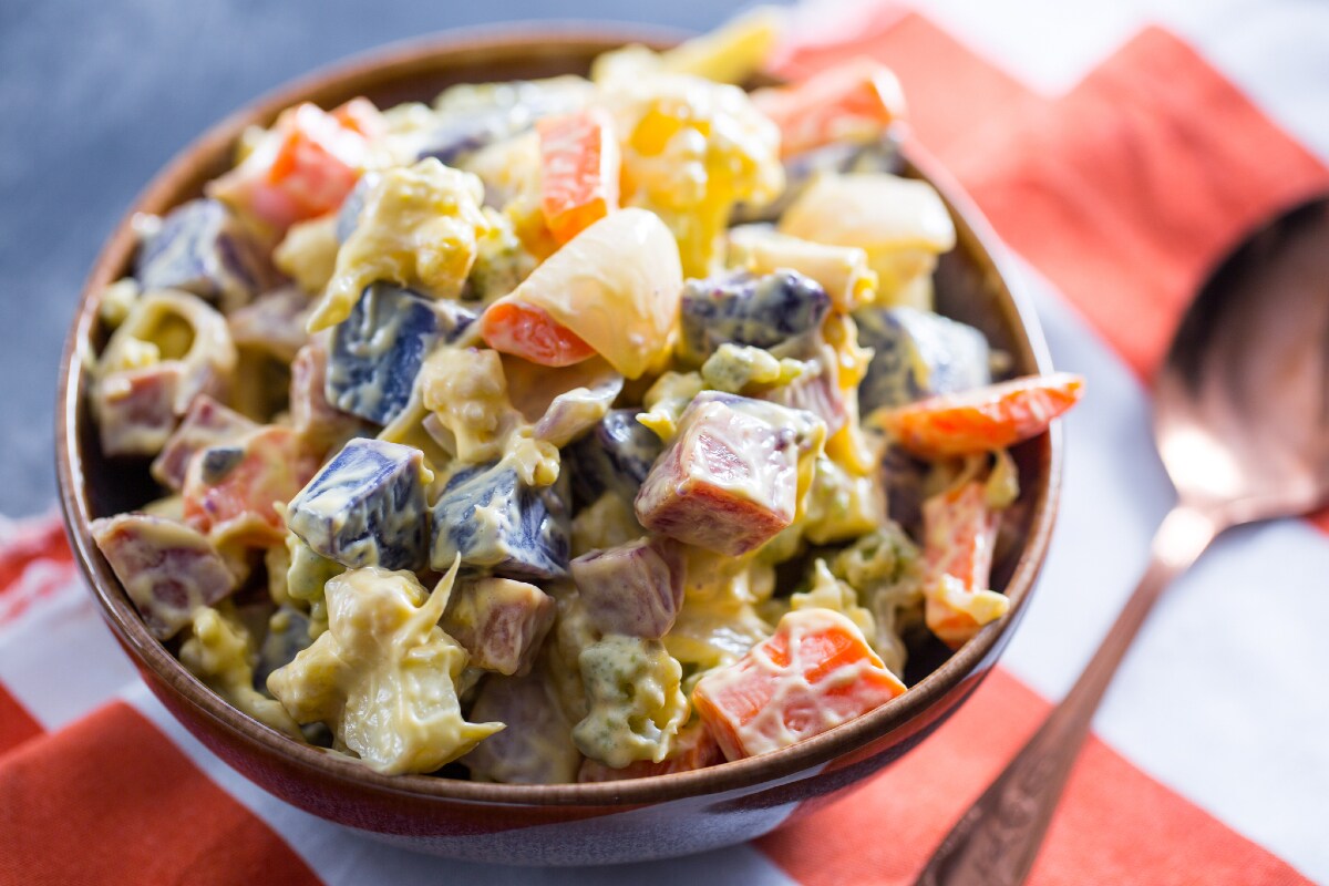 Salada russa da horta